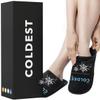 THE COLDEST WATER Ice Pack Slippers - Reusable Gel Ice Packs Slippers for Arthritis Feet/Plantar Fasciitis/Foot Injuries/Chemo/Swelling & More - Hot/Cold Therapy Foot Wraps for Pain Relief (2 Pack) view 1