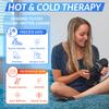 THE COLDEST WATER Ice Pack Slippers - Reusable Gel Ice Packs Slippers for Arthritis Feet/Plantar Fasciitis/Foot Injuries/Chemo/Swelling & More - Hot/Cold Therapy Foot Wraps for Pain Relief (2 Pack) view 3