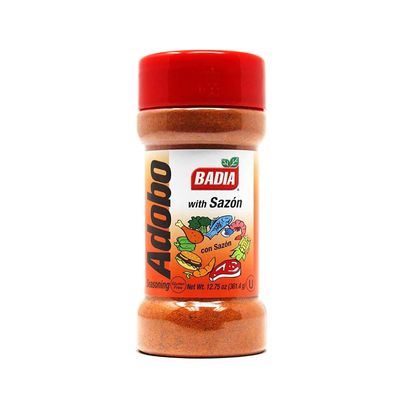 Badia Adobo with Sazon (Adobo con Sazon) All Purpose Seasoning, 12.75 oz  Flavorful Latin Blend for Meats, Rice & Everyday Cooking