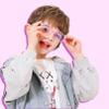 AetrvoHope Ultra-Light Blue Light Blocking Glasses with Case for Kids and Teens,Anti Eyestrain &UV400 (Clear Pink) view 4