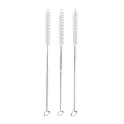 10pcs Stainless Straw Cleaner Brush, Straw Cleaners Drinking Pipe Cleaning Brush