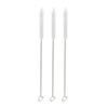 10pcs Stainless Straw Cleaner Brush, Straw Cleaners Drinking Pipe Cleaning Brush view 1