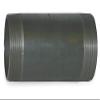 2 in Black Steel Nipple, Threaded On Both Ends, Pipe Schedule 16, 6 in Overall Pipe Length, Seamless,20400008389 view 1