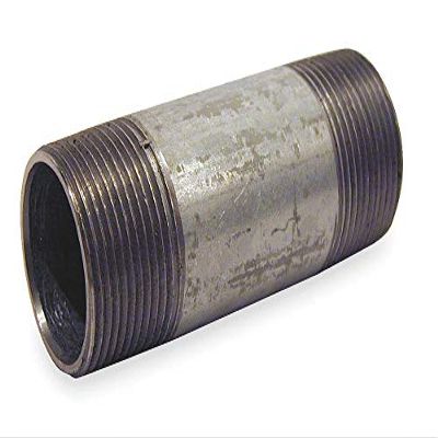 1 1/4 in X 4 in Galvanized Steel Nipple, Pipe Schedule 160,20400006444