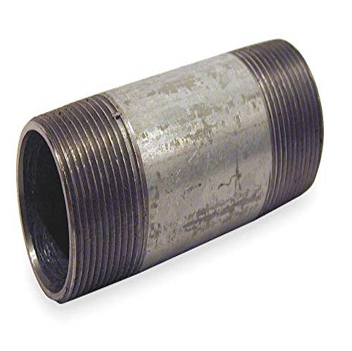1 1/4 in X 4 in Galvanized Steel Nipple, Pipe Schedule 160,20400006444