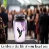 Hummingbird Cremation Urn for Adult Ashes  Elegant Purple Memorial Urn with Vibrant Hummingbird & Flowers  A Loving Tribute for Women & Men  Full-Size Funeral Urns Holds Up to 200 lbs (Large) view 4