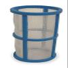 3 3/4 in Polypropylene Filter Screen Compatible 17.33 Sq in Screen Area, White/Blue,20400006043 view 1