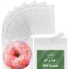 Seal Fresh 9 x 12 Inch Cellophane Bags 200 Pack  Clear Self-Sealing Resealable Large Bags for Gift Packaging, Apparel, Crafts, Party Favors, Document Storage view 1