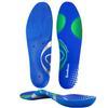 RooRuns Arch Support Plantar Fasciitis Insoles for Men and Women, PU Shock Absorption Low Profile Work Boots Orthotic Inserts for Flat Feet, Overpronation, Foot Heel Pain Relief, XS view 1