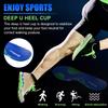 RooRuns Arch Support Plantar Fasciitis Insoles for Men and Women, PU Shock Absorption Low Profile Work Boots Orthotic Inserts for Flat Feet, Overpronation, Foot Heel Pain Relief, XS view 3