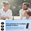 Pulse Oximeter Fingertip HealthTree Handheld Pulse Oximeter Overnight for Adult Kids Rechargeable Oxygen Monitor Fingertip for SpO2 and Pulse Rate Continuous view 4
