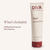 DIVA Wash - Menstrual Cup & Disc Cleanser - Requires One Drop Only - for Period Care - 100% Plant-Based Cleansing Wash - Fresh Citrus Scent - 4 Fl Oz view 2