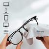AAwipes Eyeglasses Cleaning Cloth Glasses Cloths Bulk 100 Pack (5.5"x5.5", Light Gray, No Logo) for Eyeglasses, Lenses, Phones, Screens, Camera, Silverware, Any Other Delicate Surfaces view 3
