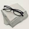 AAwipes Eyeglasses Cleaning Cloth Glasses Cloths Bulk 100 Pack (5.5"x5.5", Light Gray, No Logo) for Eyeglasses, Lenses, Phones, Screens, Camera, Silverware, Any Other Delicate Surfaces view 4