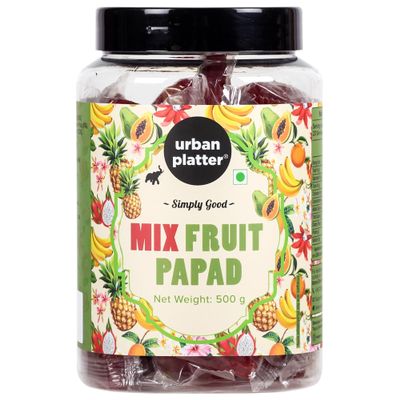 Urban Platter Mixed Fruit Papad 500g