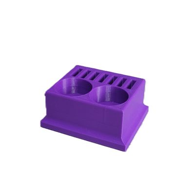 Znet3D Eye Drop Vials & Bottles Holder & Storage  Holds 7 Vials & 2 Bottles (Purple)