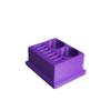 Znet3D Eye Drop Vials & Bottles Holder & Storage  Holds 7 Vials & 2 Bottles (Purple) view 2