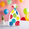 Happy Face Cellophane Bags (Pack of 20) - 11" x 5" - Vibrant Multicolor Party Favor Bags - Ideal for Kids Birthdays, Holidays & Themed Events view 3