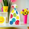 Happy Face Cellophane Bags (Pack of 20) - 11" x 5" - Vibrant Multicolor Party Favor Bags - Ideal for Kids Birthdays, Holidays & Themed Events view 4