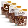 Catalina Crunch Protein Cereal | Sugar Free Breakfast Cereal with 11g of Protein | Gluten Free, Keto Friendly | Dark Chocolate - 9 oz. Bag (Pack of 4) - Packaging May Vary view 1