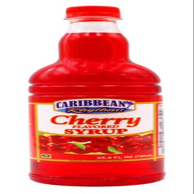 CARIBBEAN RHYTHMS Syrup, Cherry, 25.4 Fl Oz