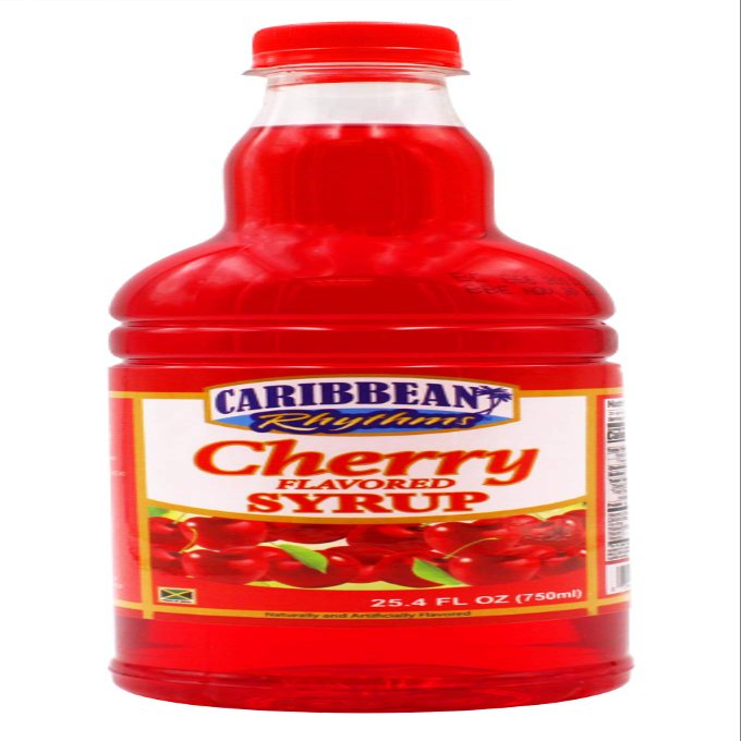 CARIBBEAN RHYTHMS Syrup, Cherry, 25.4 Fl Oz