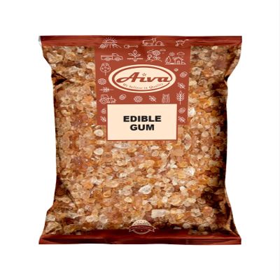 AIVA Edible Gum Whole (Arabica Gum) 7oz (200g) ~ All Natural, Salt-Free | Vegan | Indian Origin
