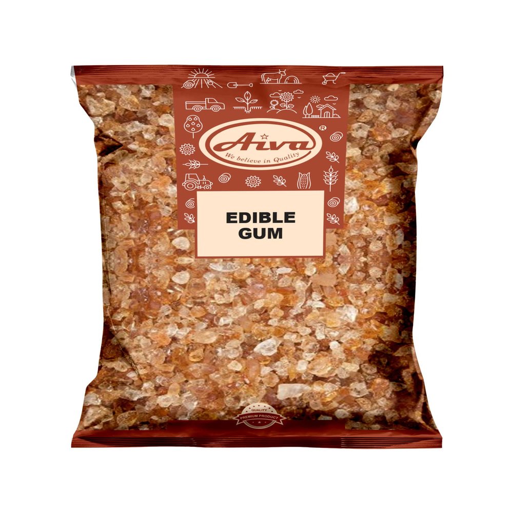 AIVA Edible Gum Whole (Arabica Gum) 7oz (200g) ~ All Natural, Salt-Free | Vegan | Indian Origin