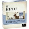 EPIC Venison Sea Salt and Pepper Bars, Keto and Paleo Friendly, Whole 30, Protein Snacks, 4 Ct, 5.2 oz view 1