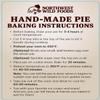 Northwest Wild Foods Huckleberry Pie, Fresh Frozen in Reusable 9-Inch Deep Dish Pie Pan view 3