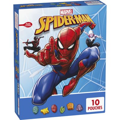 Spiderman Fruit Flavored Snacks, Treat Pouches, Gluten Free, 10 ct