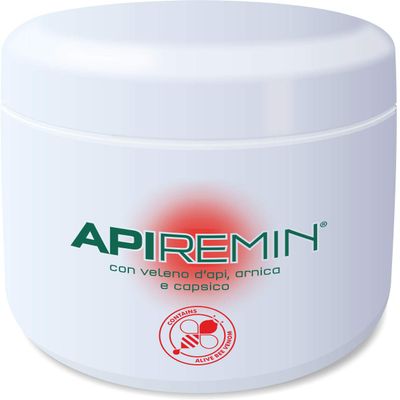 ApiRemin Ointment with Bee Venom Arnica Capsico Natural relief against pains massage box
