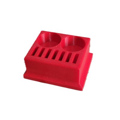 Znet3D Eye Drop Vials & Bottles Holder & Storage - Holds 7 Vials & 2 Bottles (Red)