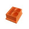 Znet3D Eye Drop Vials & Bottles Holder & Storage - Holds 7 Vials & 2 Bottles (Orange) view 2