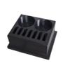 Znet3D Eye Drop Vials & Bottles Holder Storage - Holds 7 Vials & 2 Bottles (Black) view 1