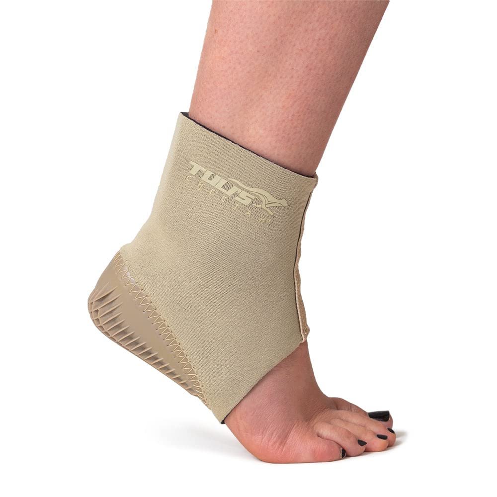 Tuli's Cheetah Gen2 Heel Cup, Foot Protection for Gymnasts and Dancers with Severs Disease and Heel Pain, X-Small