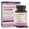 Accentrate110 - Focus Supplement - Methylated Vitamin B Complex with Omega 3 Fatty Acid Supplement - L-Methylfolate, Vitamin B12, P-5-P, Riboflavin, VIT D,  60 Softgels (1 Month Supply) view 1