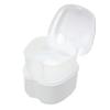 Annhua Dental Orthodontic Retainer Case Cleaning, Denture Cup Holder Case Travel, Denture Retainer Bath Box Storage Soaking Box view 1