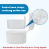 Annhua Dental Orthodontic Retainer Case Cleaning, Denture Cup Holder Case Travel, Denture Retainer Bath Box Storage Soaking Box view 4