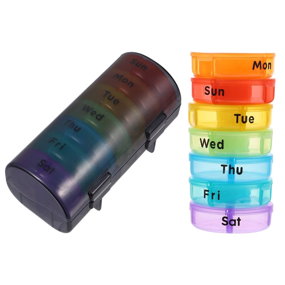 2 14 Box Medicine Box Weekly Medicine Case Daily Case Weekly Organizer 7 Day Organizer Travel