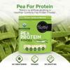Healthier Comforts Organic Unflavored Pea Protein Powder - Low Sodium (2 lb.) | USA Grown and Processed | 100% Plant Based Protein | Kosher, Gluten Free, Non-GMO, Keto Friendly (32oz) view 3