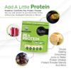 Healthier Comforts Organic Unflavored Pea Protein Powder - Low Sodium (2 lb.) | USA Grown and Processed | 100% Plant Based Protein | Kosher, Gluten Free, Non-GMO, Keto Friendly (32oz) view 4