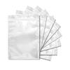 100 Pack Mylar Bags for Food Storage 5.5 x 7.9 Inch Smell Proof Bags Resealable Aluminum Foil Packaging Pouch Bag Silver