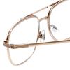 Calabria 1106 Pilot Reading Glasses +3.75 Gold Mens Designer Single Power Readers Spring Hinged Durable Lightweight view 4