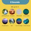 Make Lemonade Digital Mixer Sound Machine with 8 Sounds and Night-Light, Portable White Noise for Sleep and Meditation, Office and Dorm Essential, Rechargeable with Timer view 3