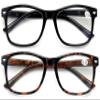 2 Pairs Classic Modern Rectangular Lightweight Reading Glasses - Spring Hinge Reader (1 Black 1 Tortoise, 2.25) view 2