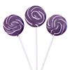 24ct Personalized Mermaid Birthday Party Favors Purple Lollipop (24 Count) - Mermaid Baby Shower view 2