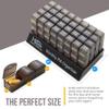 Month Pill Box Organizer - 32 Compartments | Morning-Noon-Night - 30 Day Pill Case with 32 Daily Compartments for Vitamins, Supplements, Medication - Travel Monthly Pill Organizer 3 Times-a-Day, Black view 2