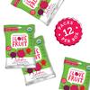 YOU LOVE FRUIT  SUPERBERRY All Natural Fruit Snacks, Healthy Snack Pack, Real Fruit! Gluten Free, Non GMO, Vegan, Fiber packed, Low Fat, Kosher, Variety Pack, Great For Adding To Gift Box, 1.0 oz (Pack of 12) view 3