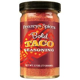 Bold Taco Seasoning By Penzeys Spices 2.7 oz 1/2 cup jar (Pack of 1)